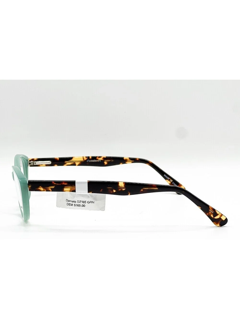 D'Amato Eyewear Dz185 Grn Green Authentic Eyeglasses 51-18-140